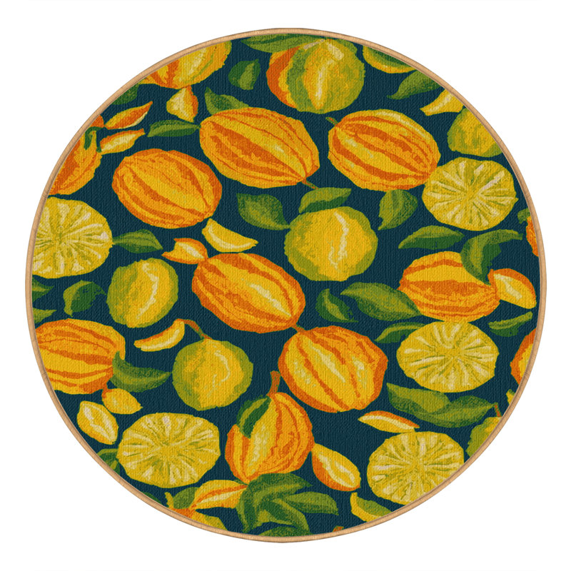  Tapis lavable Ugli, Rond 8 pi