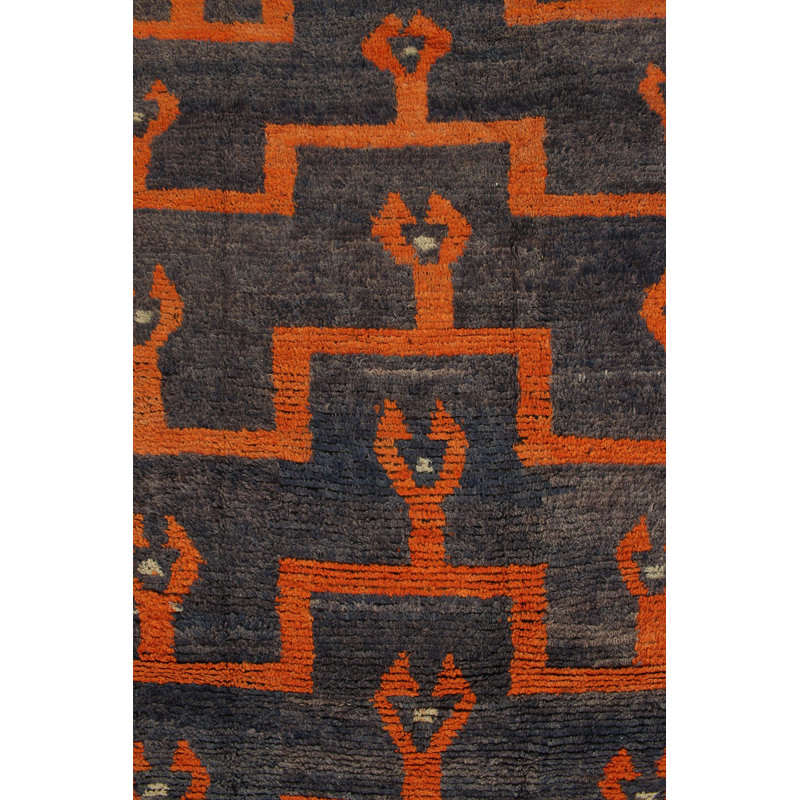 One-of-a-Kind 4'8" X 6'7" Hand Knotted Area Rug
