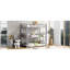 Metal Twin Bunk Bed, Silver - Space Saving & Strong Size 3 Saving, Rails, No Box Spring, Quick Installation