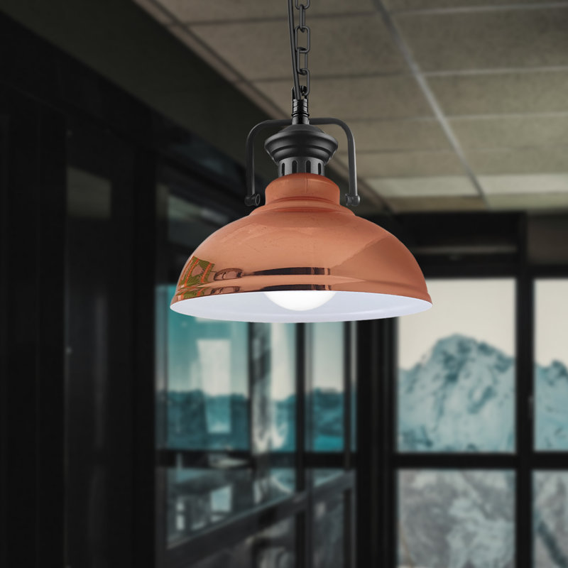 Barringer 1 - Light Pendant, Rose Gold