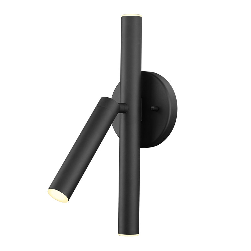 Arshiya LED Wallchiere, Matte Black