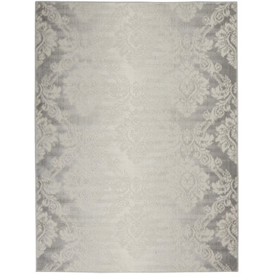 Gricell Damask Indoor Rug