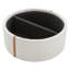 Pouf de rangement rond Jamil de 35,8 po avec plateau en bois réversible et revêtement rembourré-119919571