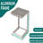 Garoafa Versatile Outdoor Coffee Table for Any Occasion - No Installation Required