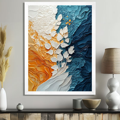Orah - art mural abstrait