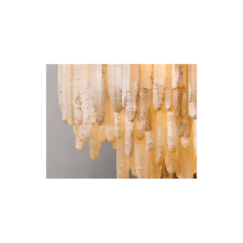 Selenite Rectangular Chandelier Lighting