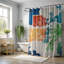 Rideau de douche Tricolor Pride - Premium-818249485