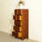 Brown Solid Wood Rectangular Dressers & Chests
