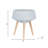 S/2 11/15" Terrazzo Planter W/ Wood Legs