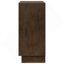 Commode 4 tiroirs brun chaud