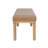  Oslo Bench - Sand Faux Leather