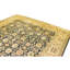 Tapis noir et doré de haute qualité noué à la main