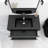36'' Wall-Mounted Single Bathroom Vanity With Integrated Black Resin Sink-230524637