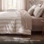 Ensemble de couette réversible 3 pièces Bedsure King Size à carreaux vichy en polyester avec rembourrage en microfibre, gris, literie toutes saisons-134406155-134406160