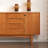 Multi-functional solid wood sideboard-2137441243