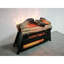 Foyer électrique infrarouge 23 po, insert à bûches 3D, puissance de 1500 W, 5000 BTU/h, luminosité de flamme réglable, 11 options de température, télécommande, usage intérieur, double