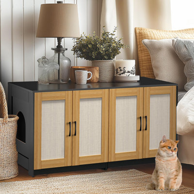 Meuble pour lit double 47,2 po pour 2 chats