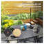 Base de parasol de patio remplissable Outsunny