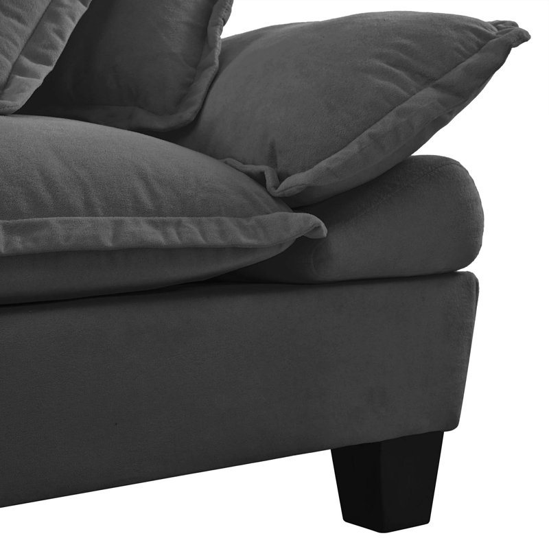 Canapé modulaire Cloud Couch avec voilier et repose-pieds mobile
