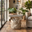 Antique Stone Corinthian Column Pedestal for Indoor and Outdoor Display