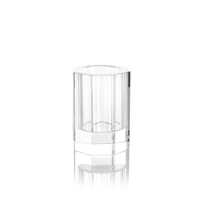 Vase de table en terre cuite transparent 6 po Potrero