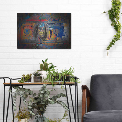«Benjamin's H Cents», art mural en métal