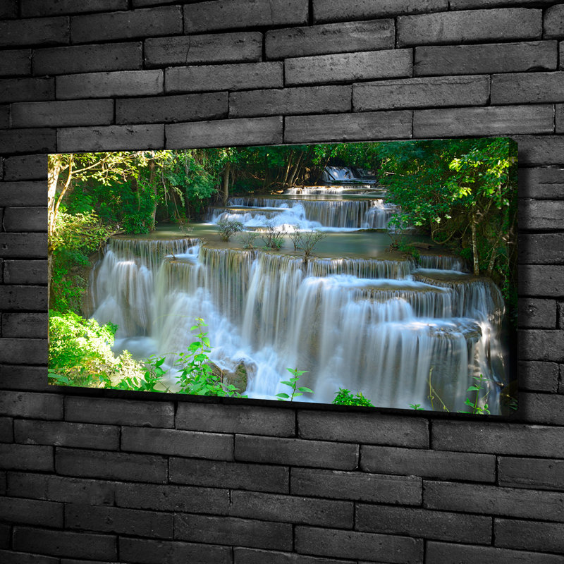 Waterfall - Wrapped Canvas Print