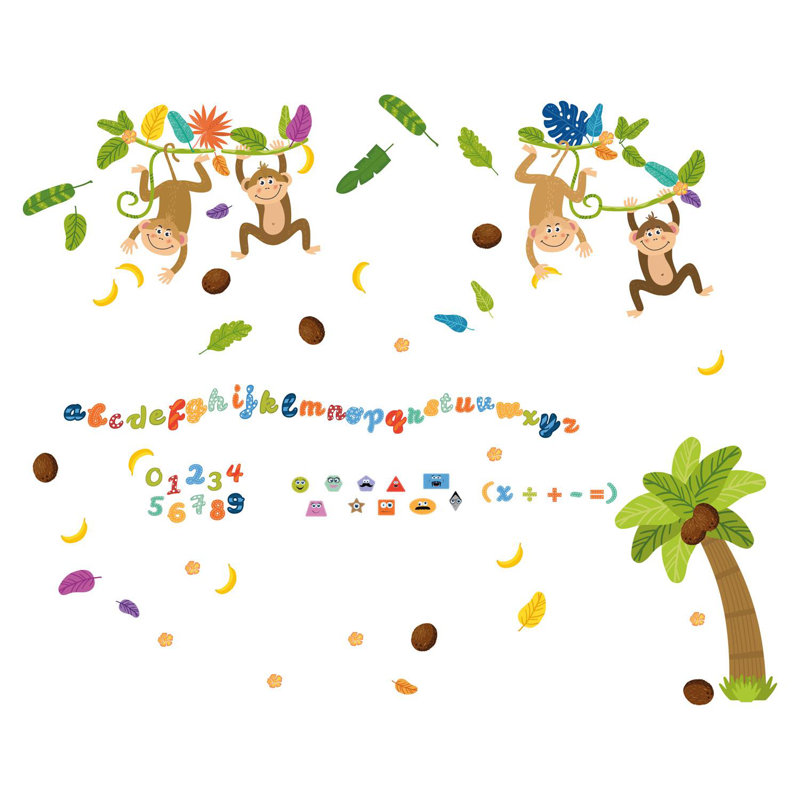 Animals Non-Wall Damaging Wall Decal