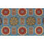 Tapis à main one-of-kind noué la blue 9 pi 0 x 12 pi 1 laine area Altom