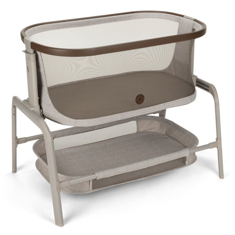 Iora Height Adjustable and Foldable Bassinet, Classic Truffle