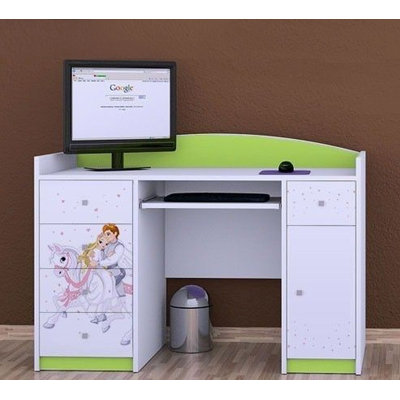 Melanarka 125cm Computer Desk