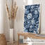 «Botanical Navy», style William Morris, motif damassé I, reproduction d'art classique sans cadre-2042997601