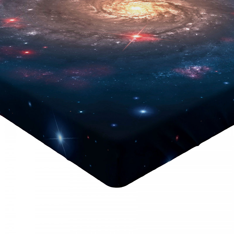 Drap-housse en microfibre Outer Space, Drap-housse simple TG