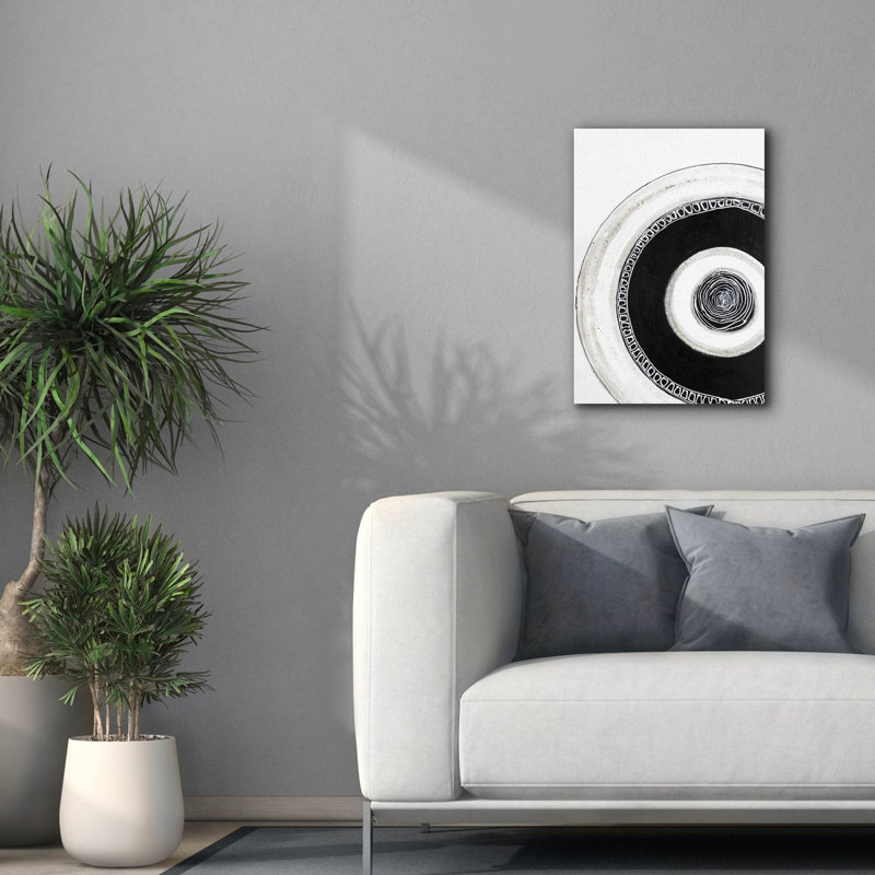 «Circuli 2» par Design Fabrikken, estampe numérique sur toile, H 26 po x l 18 po x P 0,75 po