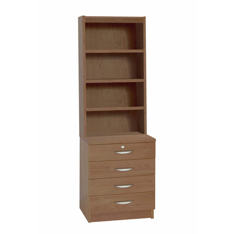 Brenasia 4 -Drawer, English Oak