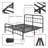 Darrach Metal Platform Bed Frame-1003538837