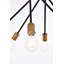 Lustre unique à 6 lumières Gadberry-532820203