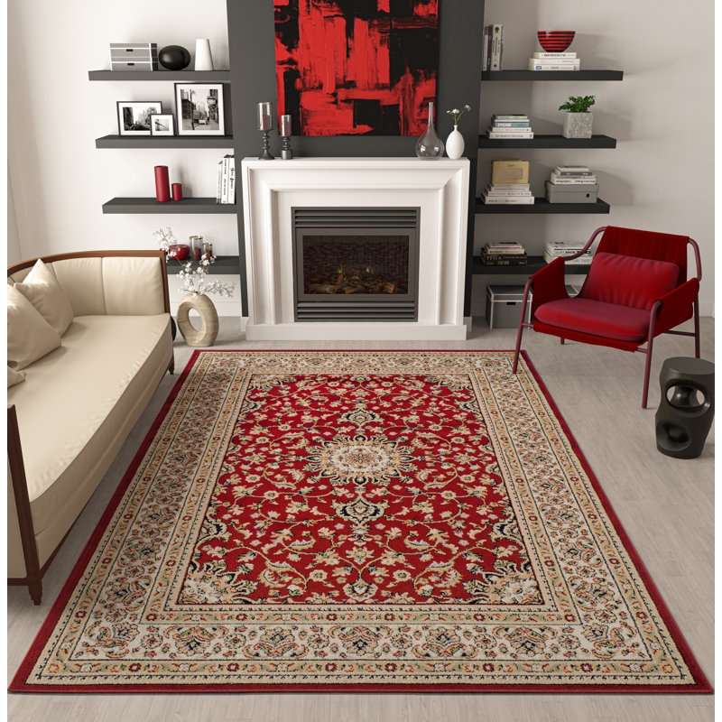 Wool Oriental Indoor / Outdoor Rug, Rectangle 5' x 8'