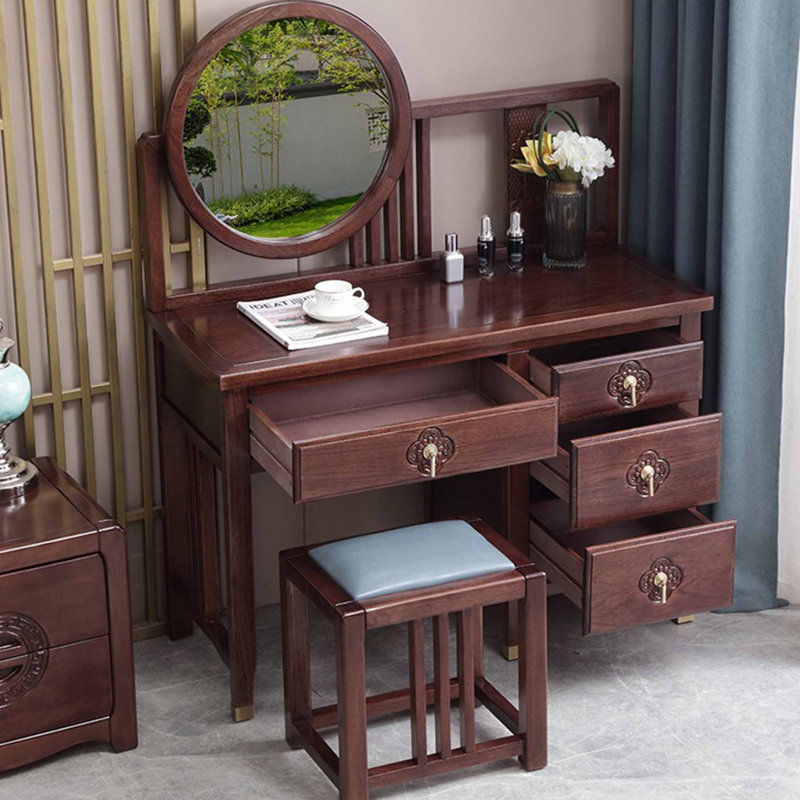 Nouvelle coiffeuse d'intérieur rétro de style chinois