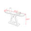 Console légère en pierre frittée de style luxueux-1234731092