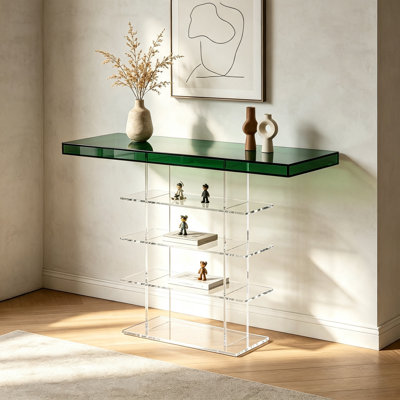 Étagère console en acrylique Green Top