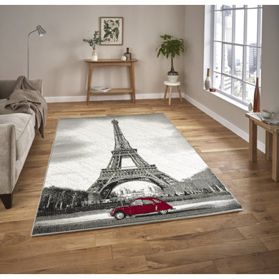 Tapis gris Eberhart