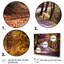 Ensemble de 4 décorations murales Shades Of Purple Road Into Forest V - Road-2142605877
