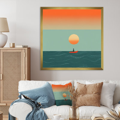 Minimalisme solidaire paysage VI sur toile