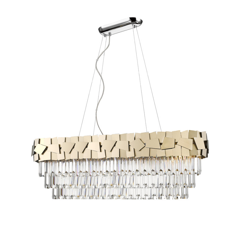 Anayiah 9 - Light Crystal Chandelier, Chrome