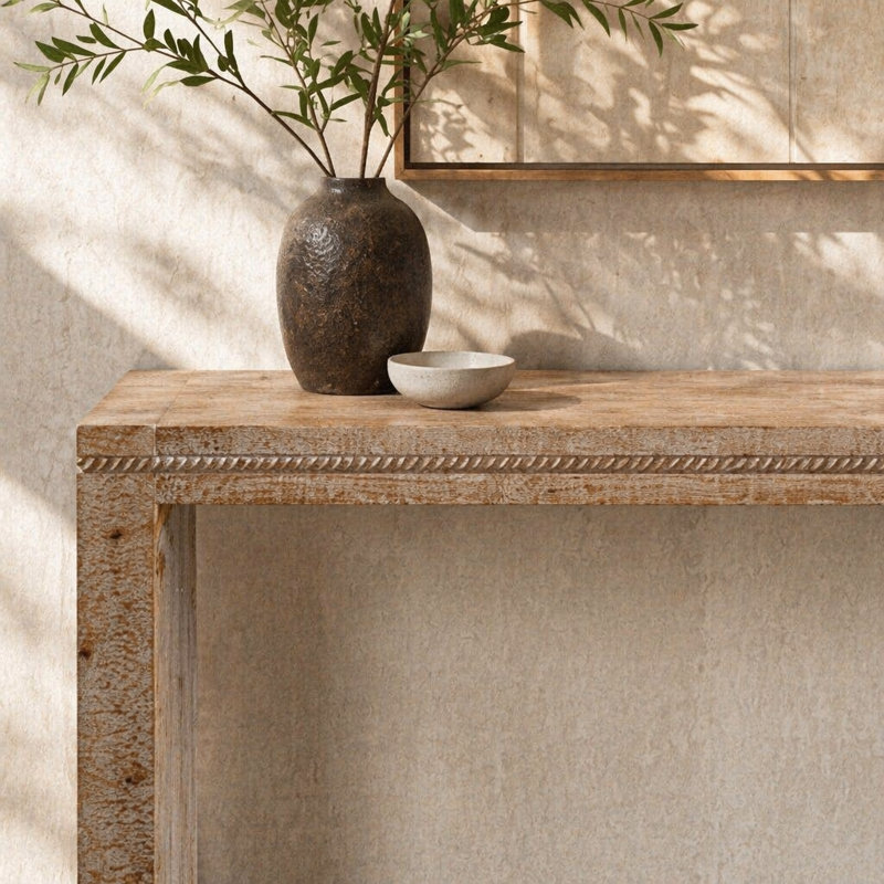 63,68 po 63,25 po Rustic Farmhouse Console