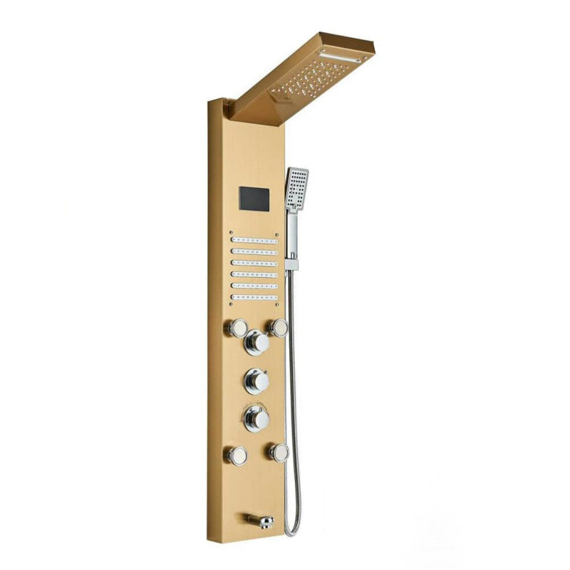 45'' Shower Panel with Fixed Shower Head