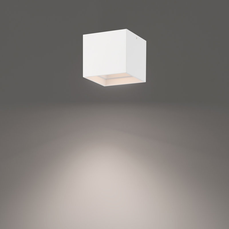 Downtown 1 - Light LED Flush Mount, 3000K, White