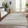 Premium Machine Washable Natoma AMF997 Stripes Rug