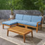 Ensemble de conversation modulaire avec coussins 5 pièces Tandon-1094139131